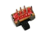 Pack of 5 SV65010-0102-6H-FN Slide Switches SPDT Free Timing 105-SV65010-12FT