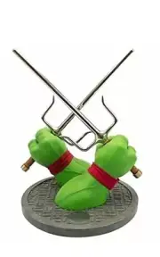 TEENAGE MUTANT NINJA TURTLES RAPHAEL PROP SAIS FACTORY ENTERTAINMENT SDCC GREY