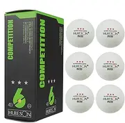 Ping Pong Balls Durable High Performance 3 Star Table Tennis Balls, 6 Pieces Indoor Outdoor Table Tennis Ping Pong Table, Competition, Game Training Ball