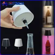 Wireless Bottle Lamp,Touch 3 Color RGB Dimming LED Wine Bottle Lamp Party Bars