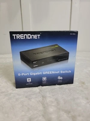 TRENDnet TEG-S82g 8-Port Gigabit GREENnet Switch