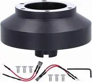 Steering Wheel Short Hub Adapter 6‑Hole Metal Replacement for Honda Accord 2003‑2012