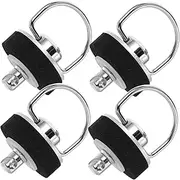 MUELODSIC 4pcs Hood Pin Plate Lock Kit for Utv Roof Durable Aluminum Quick Release Latch Compatible with Bombardier Easy Tool Installation for Extreme Conditions