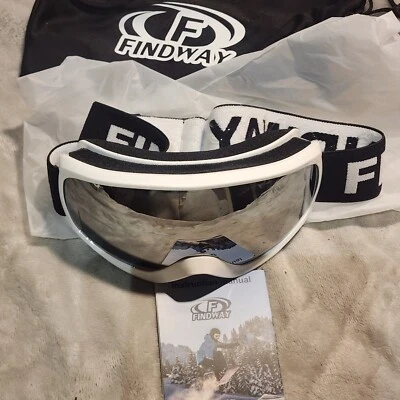 findway Ski Goggles OTG - Over Glasses Snow/Snowboard Goggles for Men, Women & Y