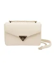 [Mocha] Penelope Crossbody Bag in Cream