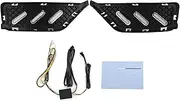 XTevu LED Daytime Running Lamp, Compatible with X1 2013‑2014, Dynamic Turn Signal Light, 3 Color DRL Indicator Replacement 2pcs Set
