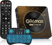 CHROX Android TV Box 13.0, 4GB RAM 64GB ROM RK3528 Quad-Core Cortex-A53 CPU, 4K/8K2.4G/5G Wi-Fi HDR10+ Bluetooth 5.0 100M Ethernet USB 2.0 Set Top Box,2gb+16gb