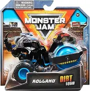 Monster Jam Dirt Squad 2022 Rolland The Roller (Black) 1:64 Scale Diecast