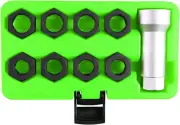 OEMTOOLS 37233 Axle Spindle Threading Set, Thread Repair Kit, Thread Chaser S...