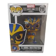 Marvel: Lucha Libre Edition El Animal Indestructible Wolverine Pop! Vinyl