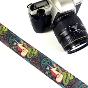 Unicorn Mermaid Camera Strap-Cute Camera Strap -Double Padded Comfortable Camera