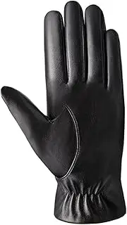 [VANZACK] Leather Touch Screen Gloves for Women Warm Windproof Bike Riding Cold Protection Winter Gloves for Outdoor