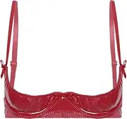 [GRRKDFQ] Women's Erotic Bustiers & Corsets Erotic Bra Breast Exposing Open Bra