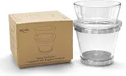 RECAPS Filling Tool Holder Reusable Coffee Filter Refillable Filter Compatible with Vertuoline Vertuo Coffee Capsules Pods (Aluminum lids and Empty Pods Not Included