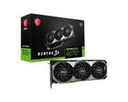 MSI RTX 4070 Ti VENTUS 3X E1 12G OC Graphics Card