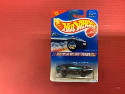 Mattel Hot Wheels “Real Riders” Series Corvette Stingray 4 of 4