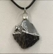 Aletai Meteorite Pendant, 23.69 Grams, COA, Astronomy Gift, Authentic Meteorite