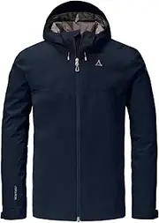 [Schöffel] Men's 2L Jacket Ankelspitz M Rain, Navy Blazer, 46 EU