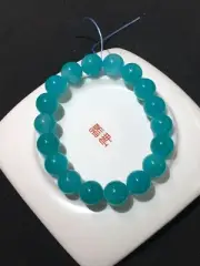 8mm Natural Amazonite Bead Bracelet Reiki Crystal Quartz Healing Decorate 1pc