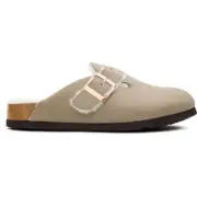 Original Penguin Womens Poppy Backless Mules Slippers Nude