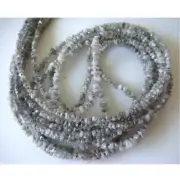 2mm Gray Rough Diamonds, Sparkling Gray Raw Diamond Beads, Gray Raw Uncut