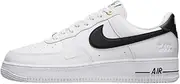 [Nike] Mens Air Force 1 07 LV8 DQ7658 100 White/Black - Size 14