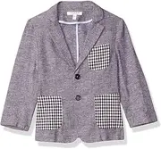 [Isaac Mizrahi] Boys' Contrast Linen Blazer