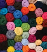 Ashford WOOL ROVING 100g Craft, Spin, Felt, Knit, Weave