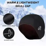 Thermal Lightweight Cycling Helmet Liner Cover Ears Running Skull Cap Beanie Hat