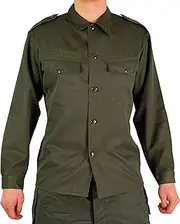 Original Austrian Army Combat Shirt OD Olive drab Field BDU Long Sleeves Genuine Military Issue