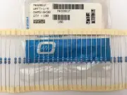 (100 pcs) MK6981F Ohmite, 1/4 Watt 6.98K Ohm 1%, Metal Film Resistor (Axial)