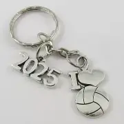 I Love Netball 2025 Charm Keychain Keyring Bag Tag Team Set End Season Gift