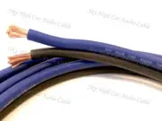 25' feet OFC TRUE 14 Gauge AWG BL/BK Oxygen Free Speaker Wire Car Home Audio