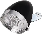 Led Bike Light Vintage Front Bike Light Waterproof Sturdy 160° Wide Beam On/Off Button for Evening and Low-Light Conditions