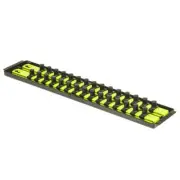 Ernst 8463HV HI-VIZ SOCKET BOSS 1/2" 2-Rail Universal Socket Tray w/ Twist-Lock