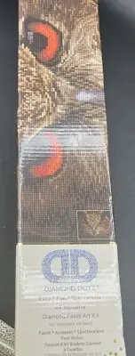 New Diamond Dotz Kit Stare Down Intermediate Owl Crafts Diamond Facet 18x15”
