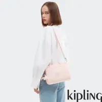 在飛比找momo購物網優惠-【KIPLING官方旗艦館】優雅輕柔粉多袋手提包-KANAA