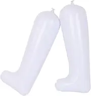 kilofly Inflatable Boot Shapers [Set of 3 Pairs] - Universal, White