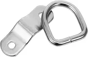 D Ring Anchor for Trailer Accessories Strong Steel Construction Versatile Tie down for Vehicles Boats