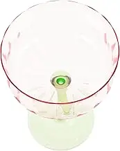 Creative Gradient Decorative Goblet Glass Unique Cocktail Drink Cup with Intricate Faceted Pattern for Bar Parties and Special Occasions Aesthetic Beverage Experience