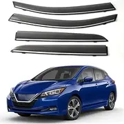 Sun Rain Windshield, Compatible with Nissan Leaf MK2 2018-2024 Car Side Vent Window Visors Awning Deflector Guard