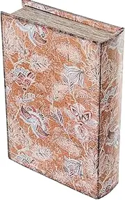 Set of 2 Cajas Libro Madera DM C/Epejo, Inner Terciopelo