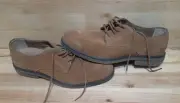 J KODA: Leonard Lace Up Oxford MEN'S SHOES Leather Tan US:10-105/EU44 PORTUGAL
