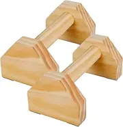 1 Pair Push Up Stand Home Tools Wood Arm Push Up Brackets Bodybuilding Bracket Wood Bracket Frame Stand Push Up Stands Handles Wooden Fitness Barbell Push-Up Stands Indoor