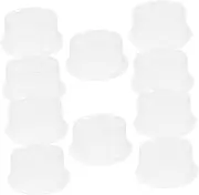 10pcs Cap Inserts for Shape Preservation Flat-top Hat Organizer Stand Anti Hat Display Bracket for Home Store