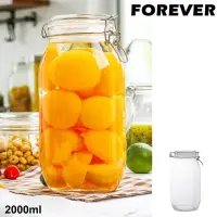 在飛比找momo購物網優惠-【日本FOREVER】多功能扣式密封罐2000ml