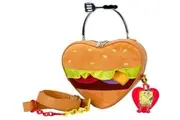 Loungefly: Spongebob: Krabby Patty - Plush Crossbody Bag