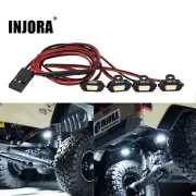 INJORA Rock Lights Kit with Controller for 1/18 1/24 RC Crawler,3 Modes
