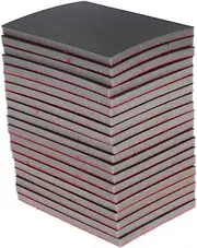 CLISPEED 20 Pcs Car Sanding Paper Sanding Block Sanding Pads Fine Sandpaper Sand Paper Auto Body Sandpaper Automotive Sandpaper Kit Sandpaper for Car Sponge