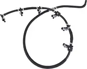 iSpchen Fuel Return Pipe Fuel Injector Leak Off Hose 13537799869 Compatible for B-M-W 3 5 6 7 Series X3 X5 Fuel Return Line Hose Pipe Injector Hose Leak Line 13537792870 Fuel Injector Return Pipe